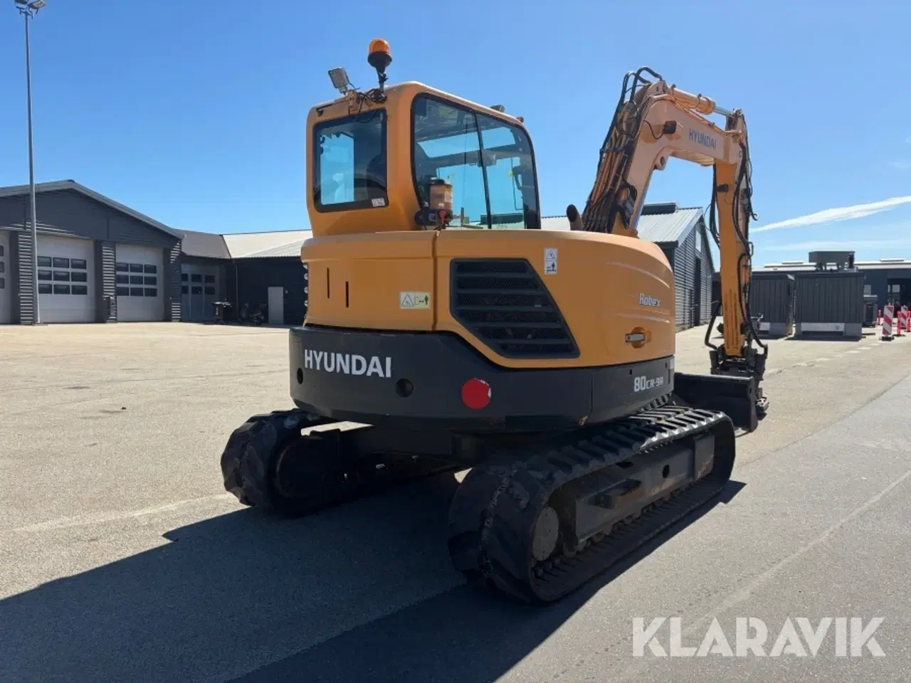 Billede 5 - Gravemaskine Hyundai ROBEX80CR-9A Rotortilt og centralsmørning