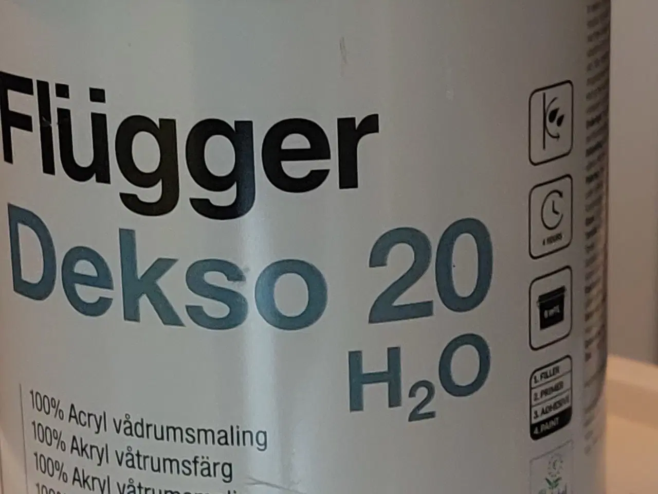 Billede 2 - Bad/ vådrum. 0,75 l dekso 20 H2O, flugger