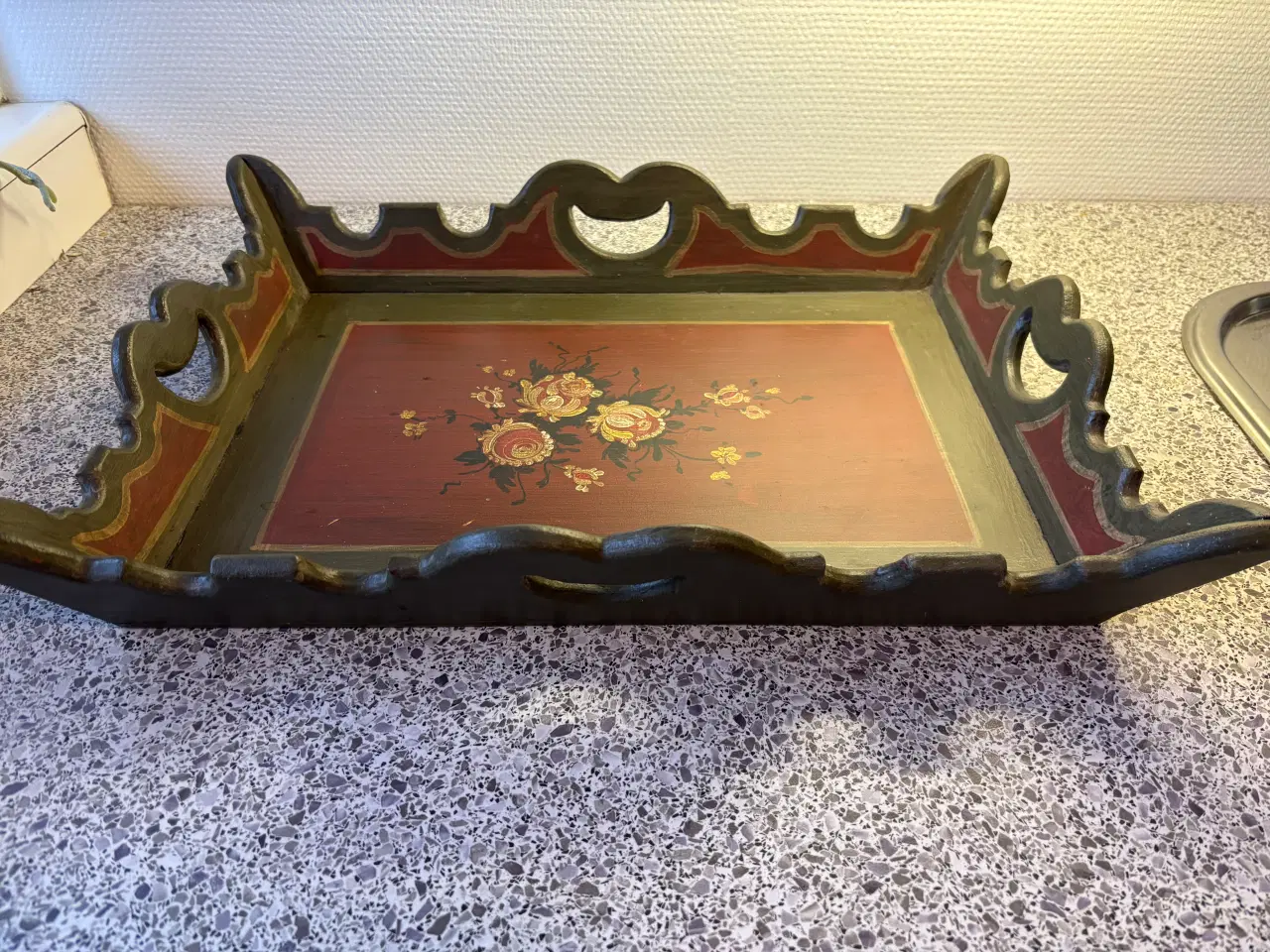 Billede 2 - Dekorativ bakke