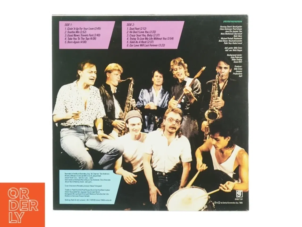 Billede 2 - Henning Stærk Band Vinyl LP (str. 31 x 31 cm)