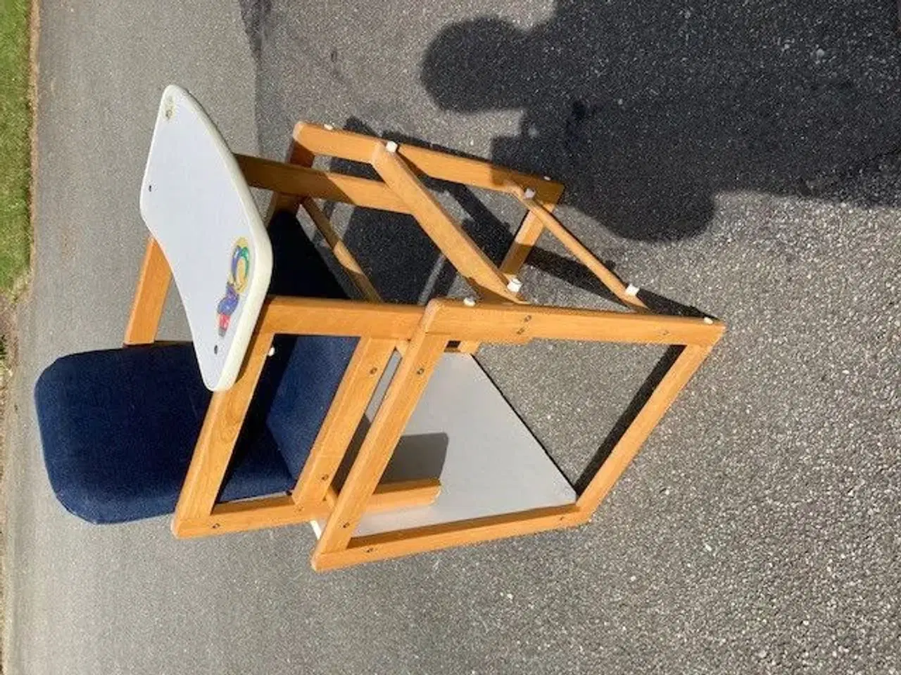 Billede 1 - Høj stol - stol bord