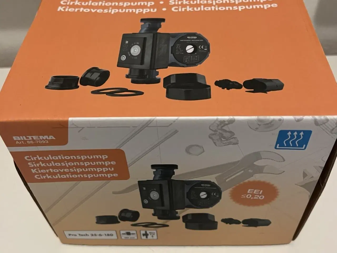 Billede 1 - Cirkulationspumpe Pro Tech 25-60-180