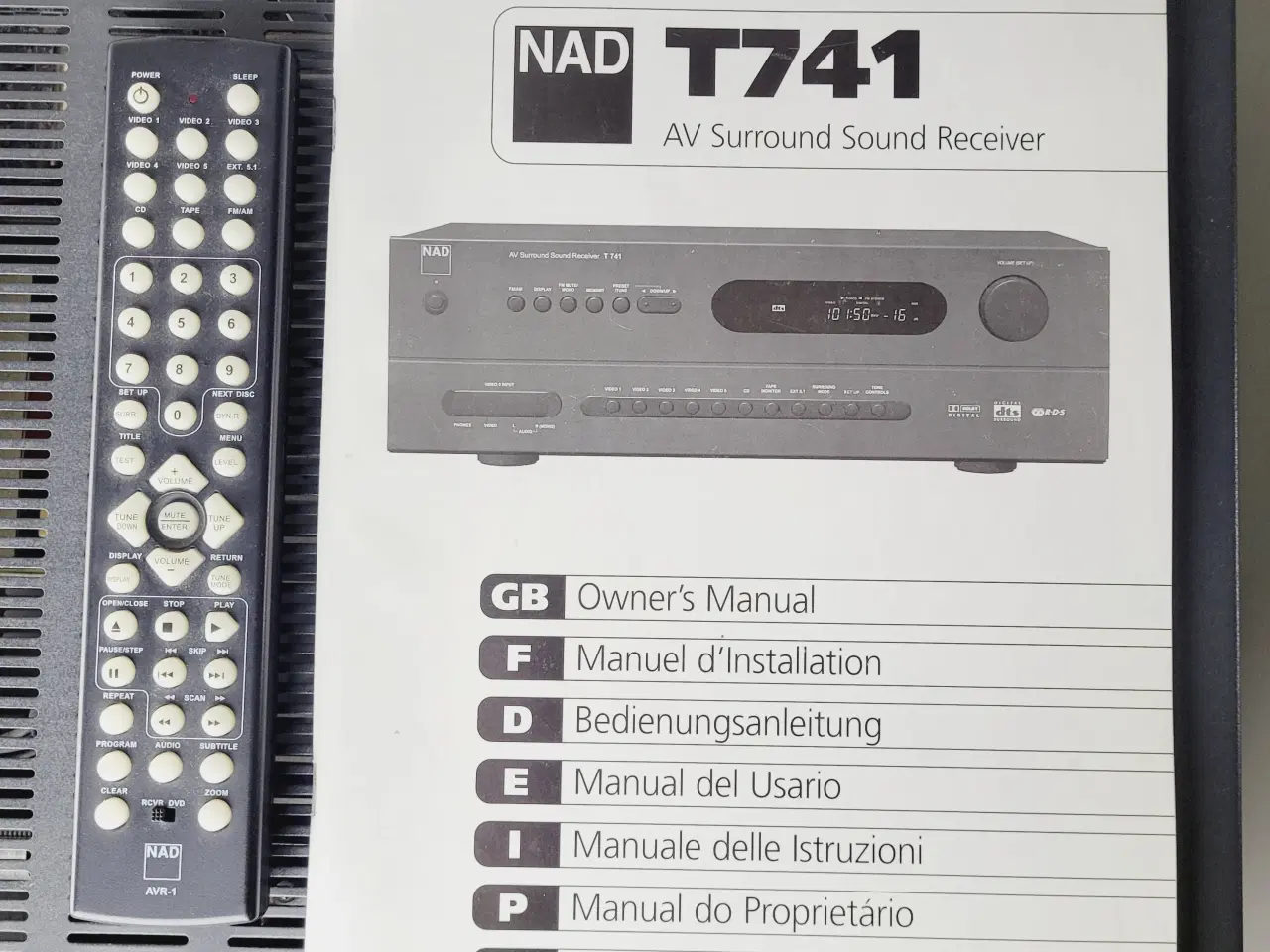 Billede 7 - ⭐️· NAD T 741 High-Fidelity Receiver - Suveræn Lyd