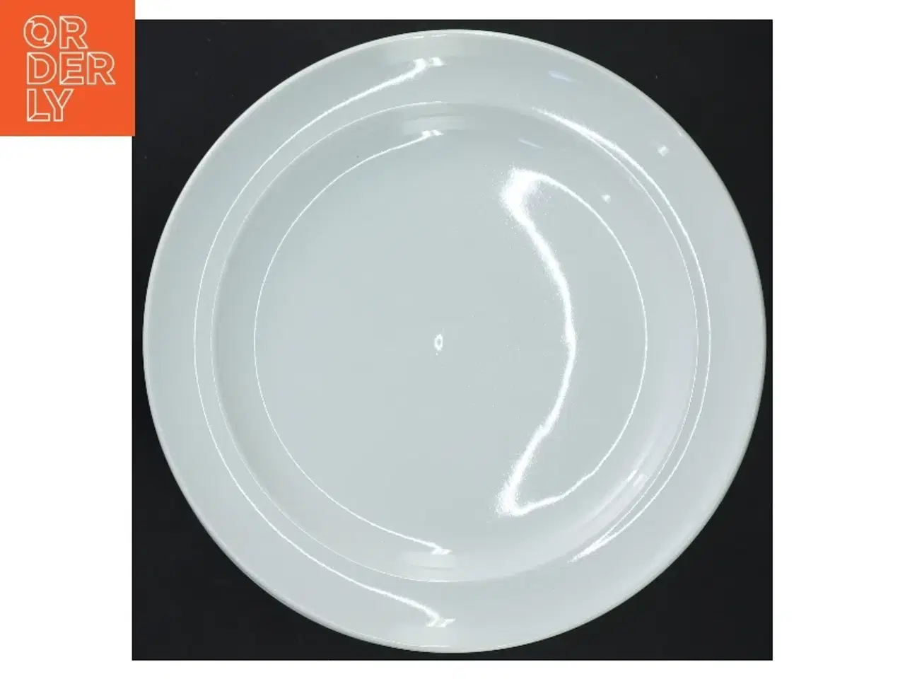 Billede 2 - 6 tallerkener fra Royal Copenhagen Hvidpot (str. Ø 24 cm)