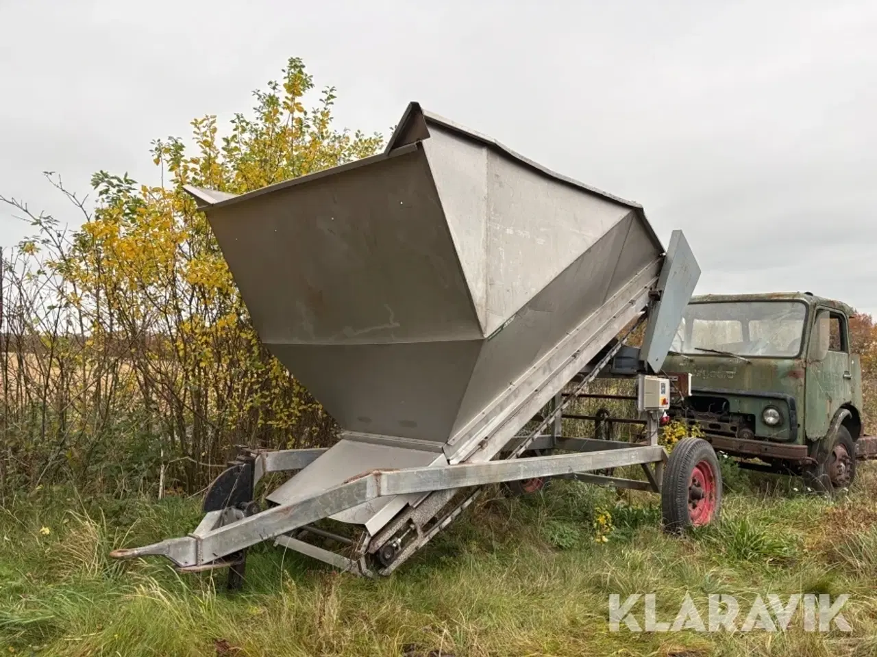 Billede 1 - Transportør til grøntsager Haarby Smedie Hopper