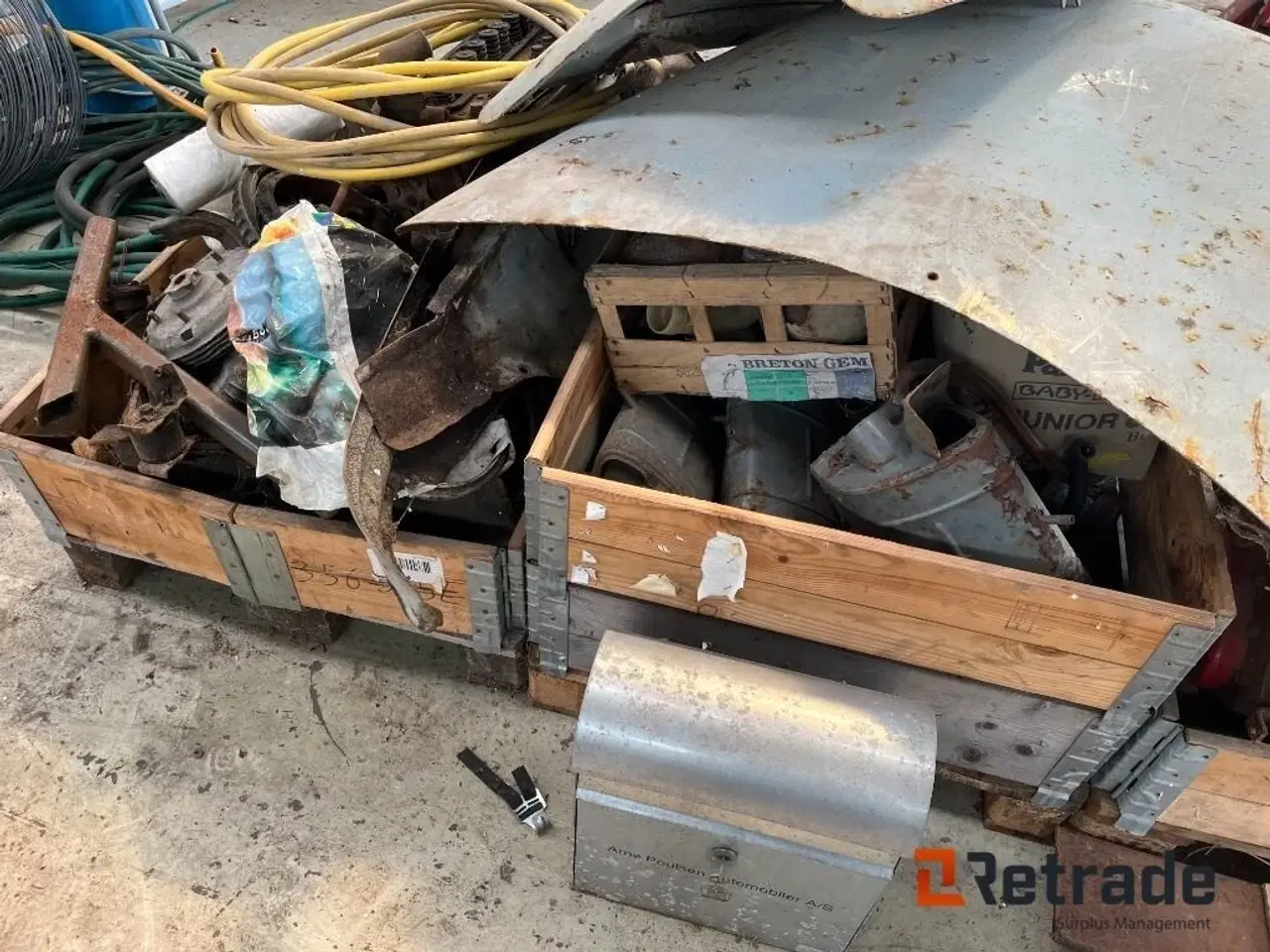 Billede 1 - - - - Motor LOT med diverse reservedele/motorer OPEL Veteranbiler M:M: