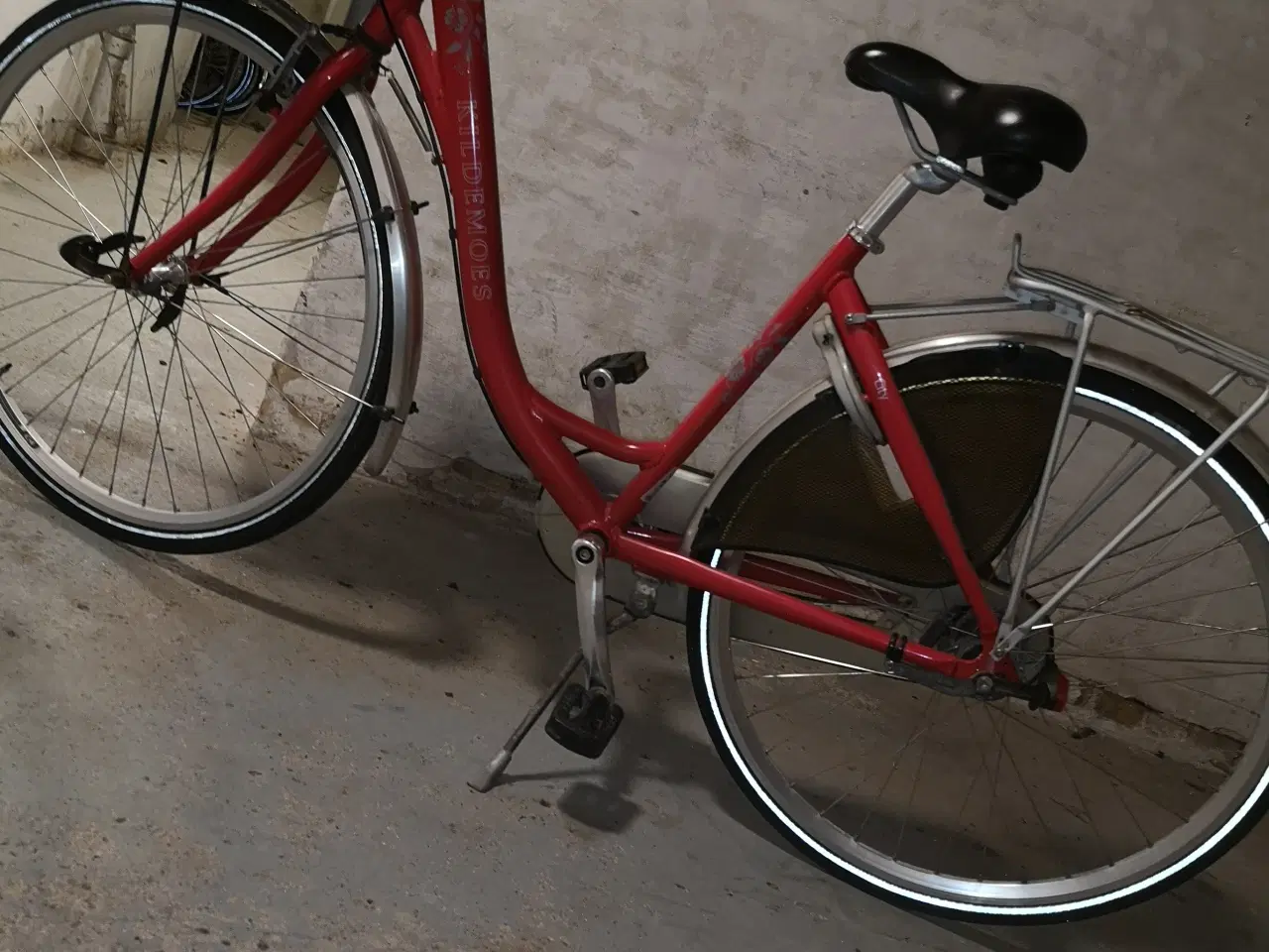 Billede 5 - Kildemoes Rød 28"  48cm   7 gear..Løs 1 nøgle.. ny