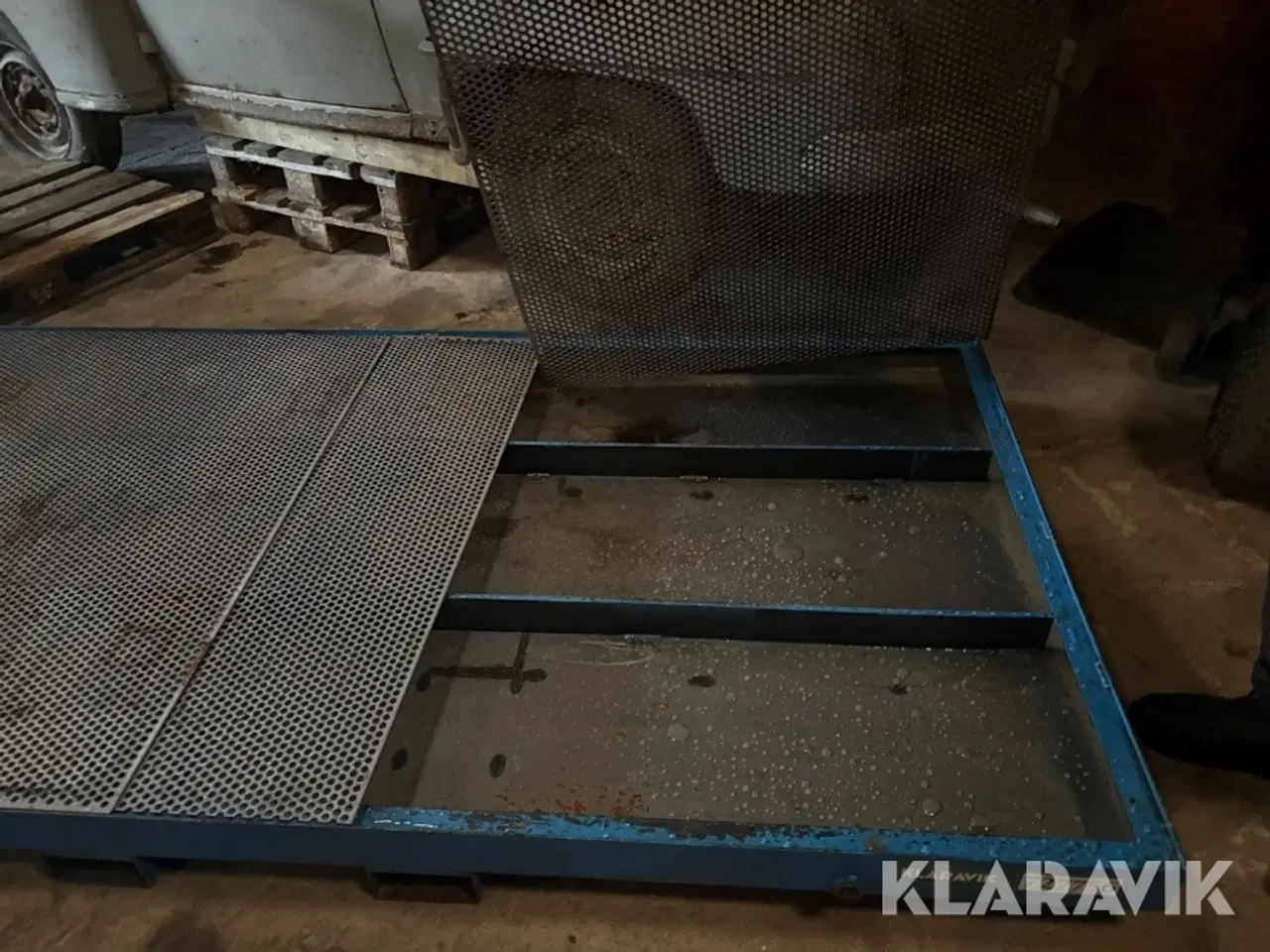 Billede 3 - Spildolie bakke til 8 olietønder