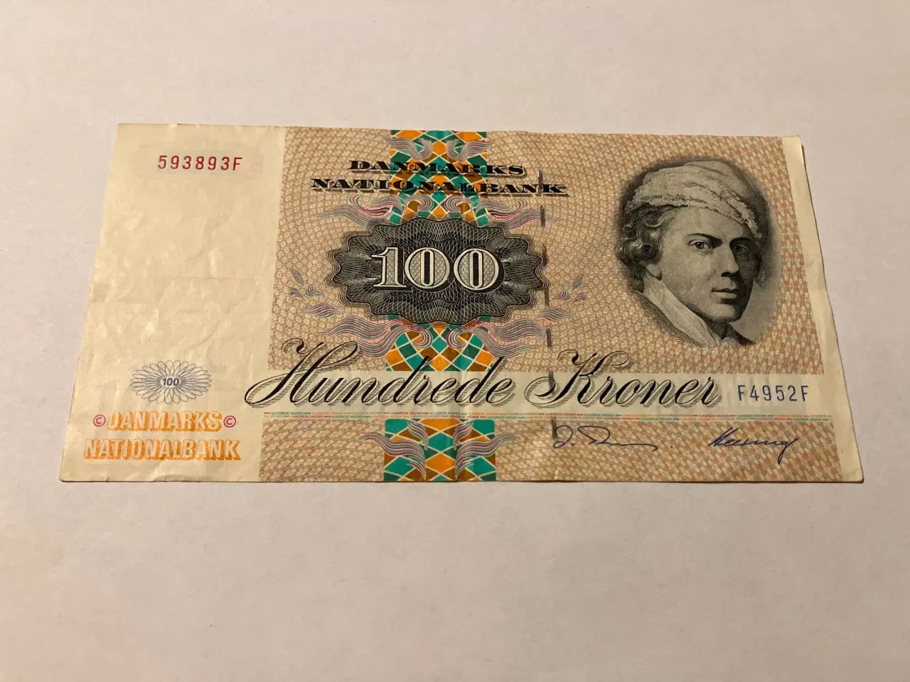 Billede 1 - 100 Kroner F4 1995