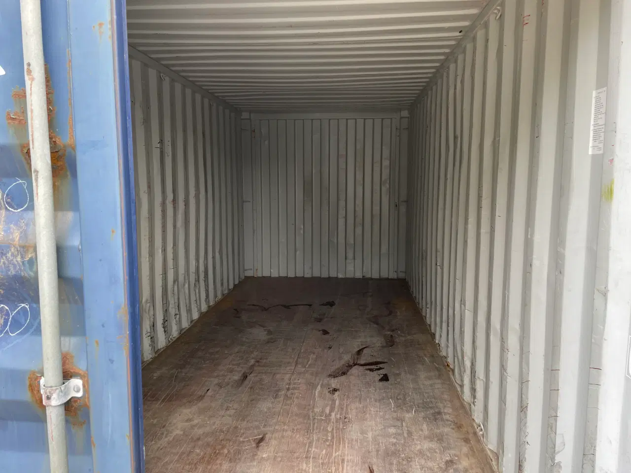 Billede 2 - 20 fods Container- ID: CXDU 117843-0