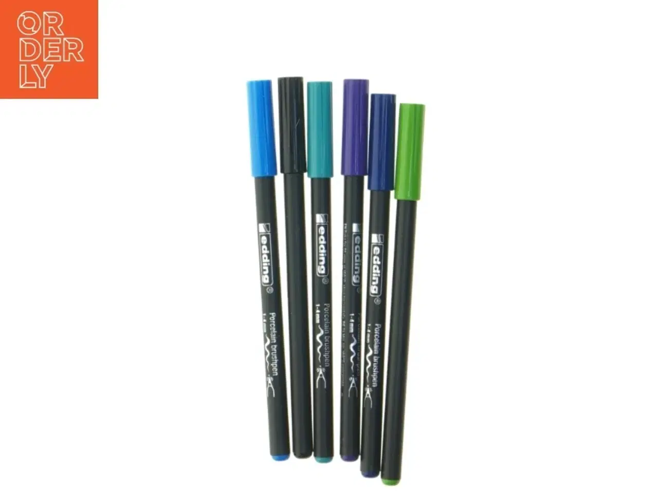 Billede 2 - Porcelæns tusser fra Edding (nye, 6 stk)