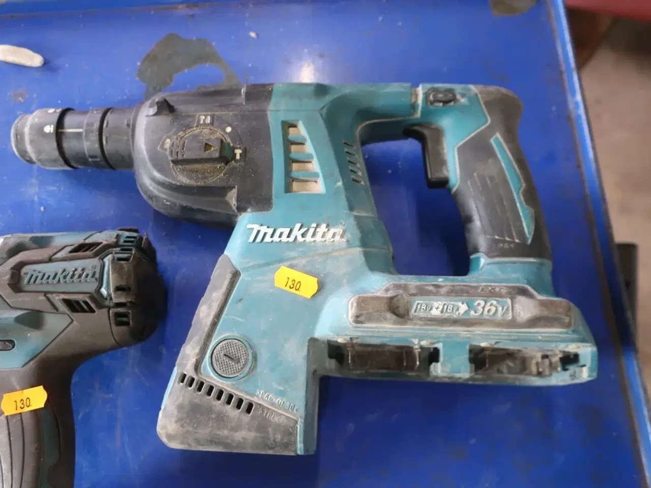 Billede 2 - 2 stk. akku håndværktøj MAKITA DHR264, DHP481