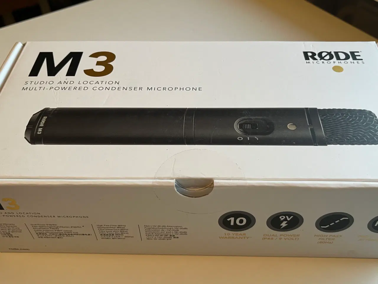 Billede 1 - NY Røde M3 kondensator mikrofon