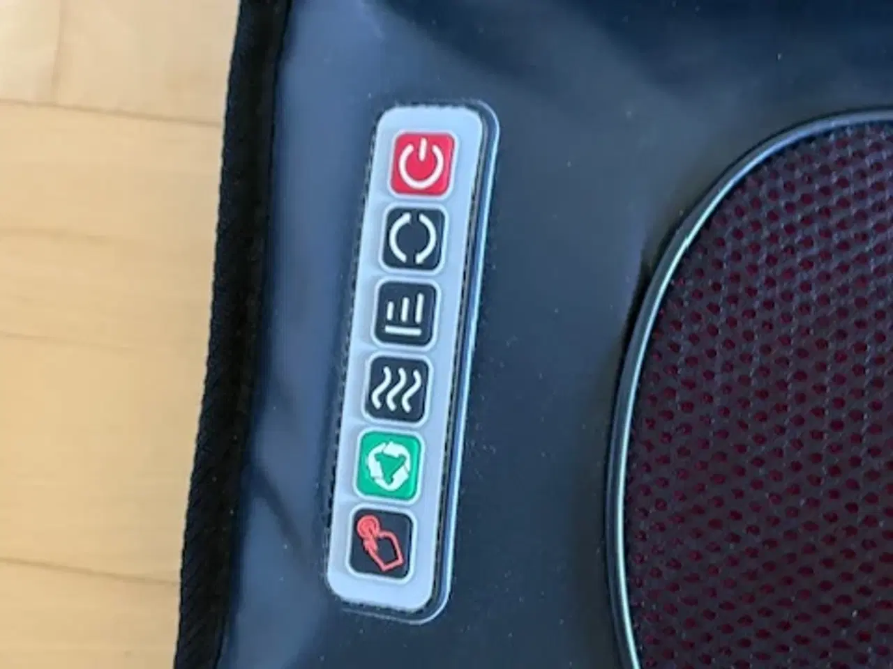 Billede 3 - Elektrisk massagemåtte sort med 10 zoner