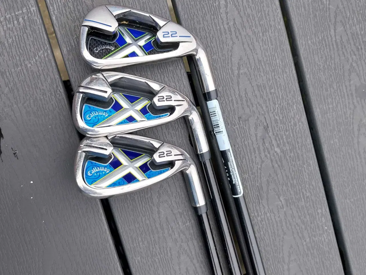 Billede 2 - Callaway X22 5-6-8 grafitjern