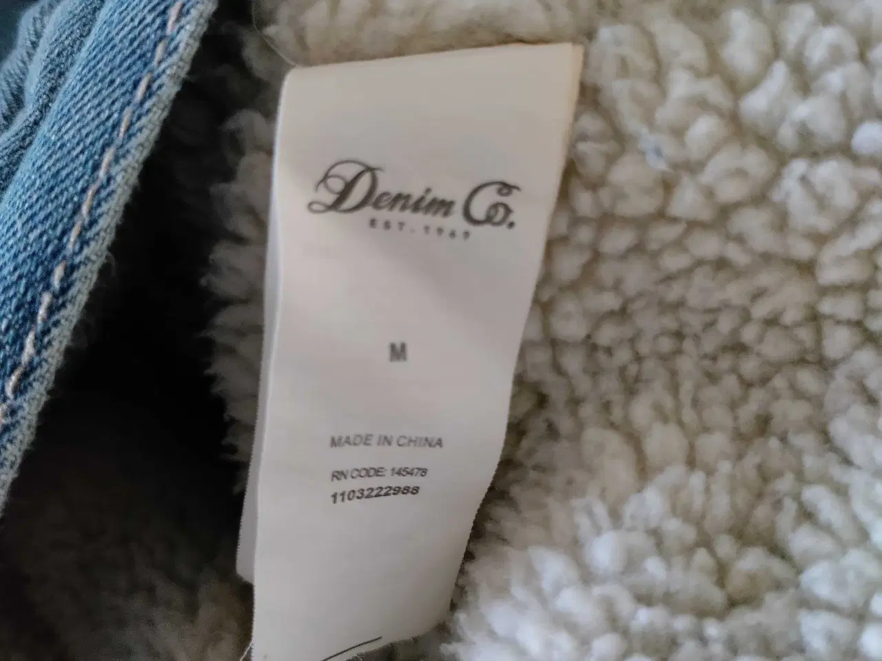 Billede 3 - Cowboy jakke med for (herre) str M