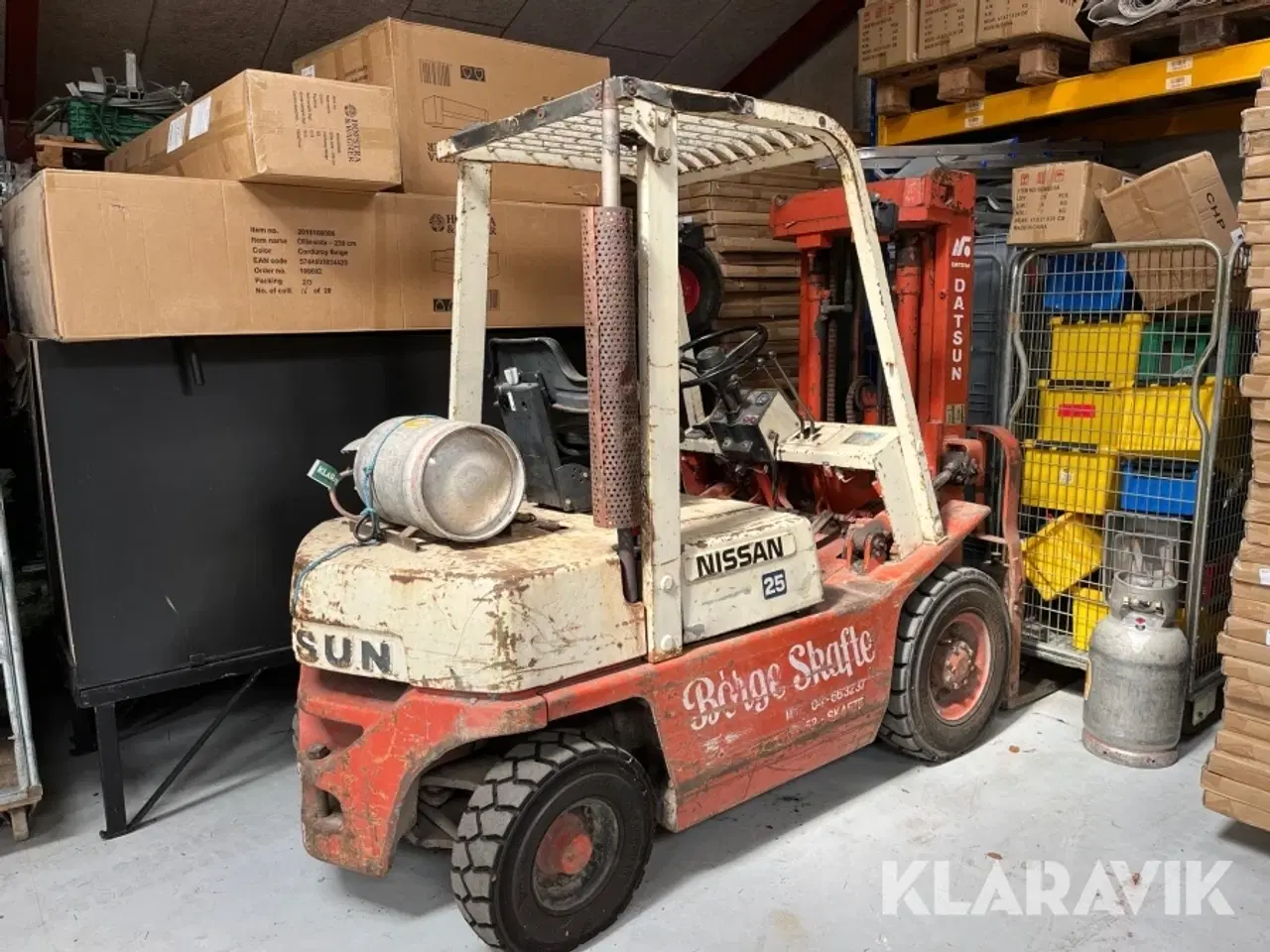 Billede 1 - Gaffeltruck Datsun PF02