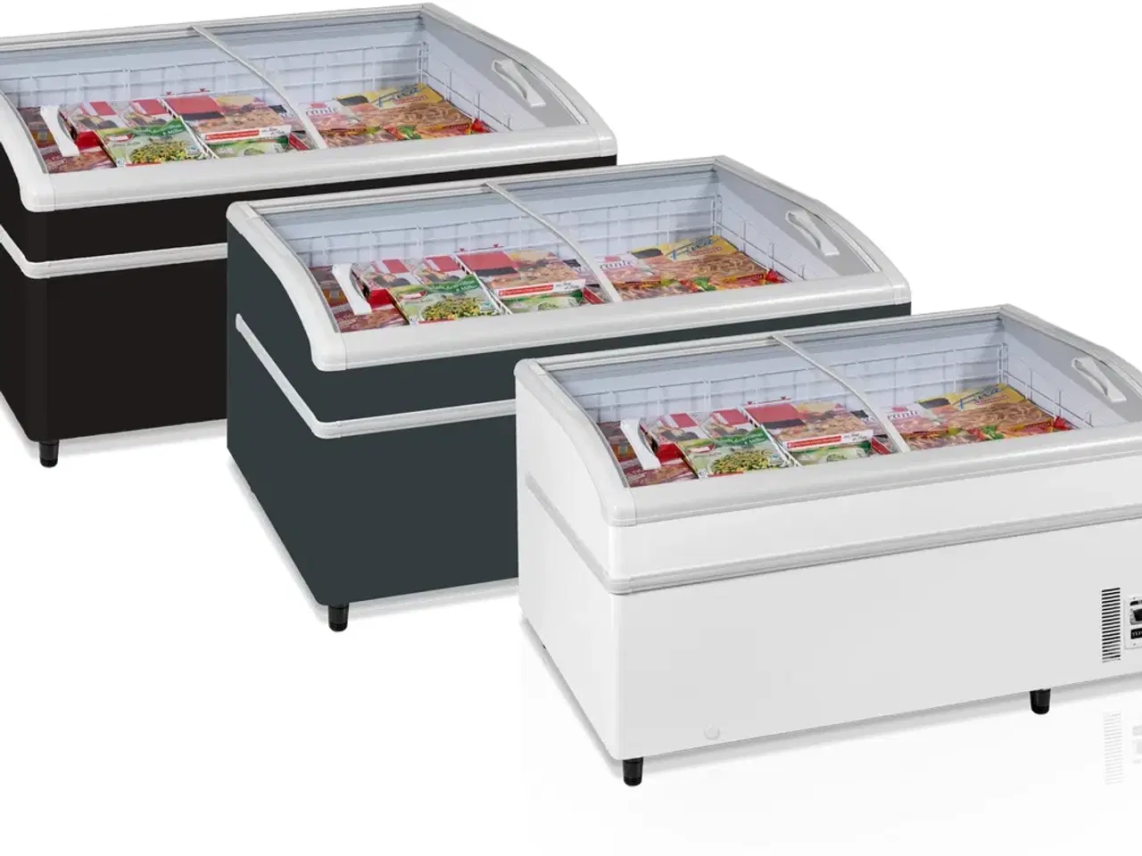 Billede 8 - Tefcold – supermarkedskøler med buede glaslåger