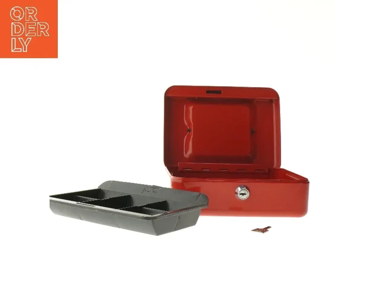 Billede 5 - Pengekasse med nøgle fra Ronis (str. 8x20x15 cm)