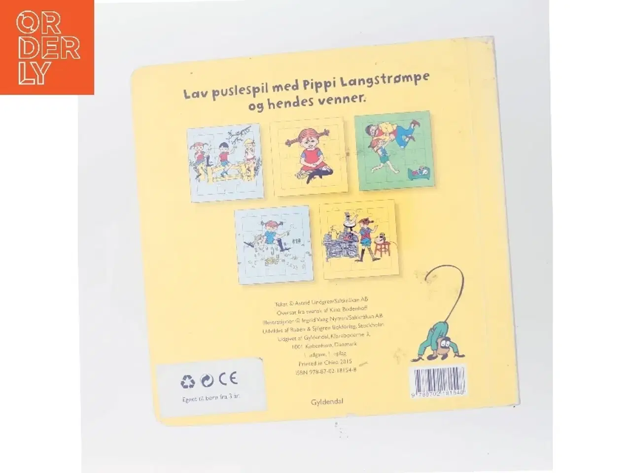Billede 3 - Pippi Langstrømpe af Astrid Lindgren (Bog)
