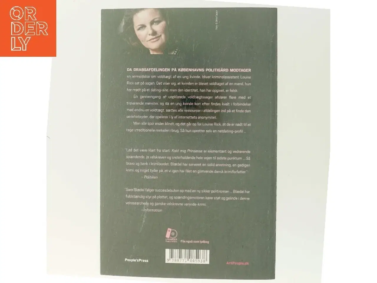 Billede 3 - Kald mig prinsesse : krimi af Sara Blædel (Bog)