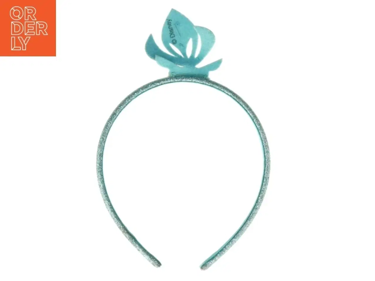 Billede 2 - Hårbøjle med glimmer og sløjfe fra Disney (str. Ø, 12 cm)