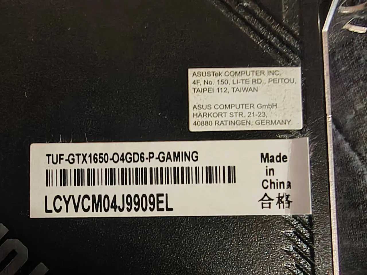 Billede 5 - ASUS TUF GTX 1650 (4GB GDDR6) – Perfekt til 1080p