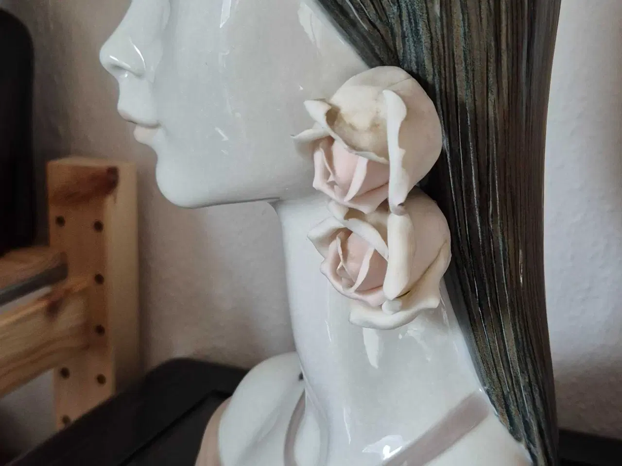 Billede 7 - Lladro La Maja porcelænsbuste hoved 19