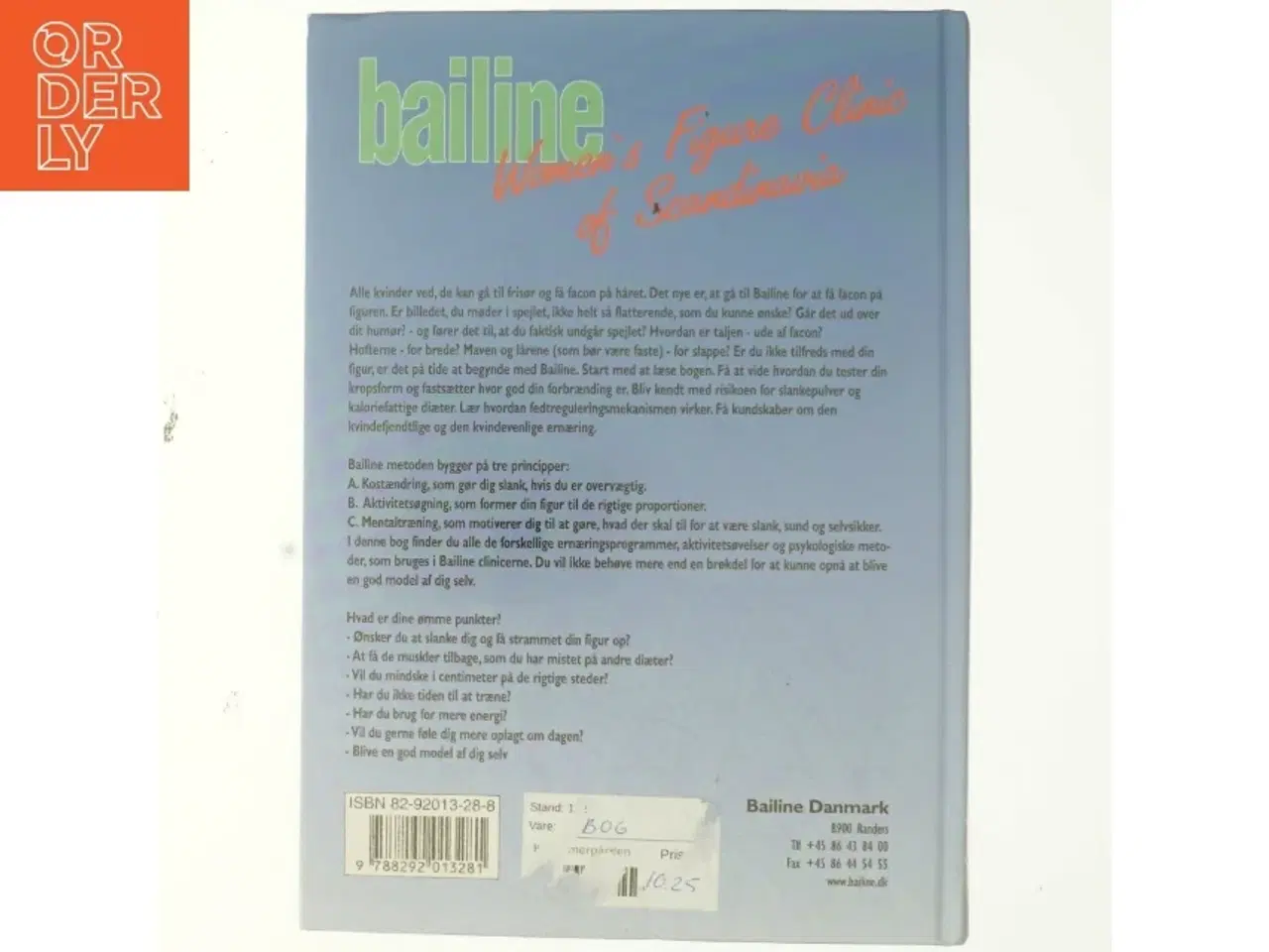 Billede 3 - Figurformning og vægtkontrol for kvinder, bailinemetoden