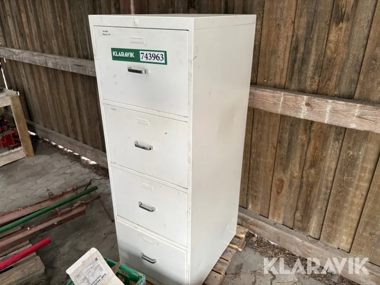 Billede 1 - Arkivskab med o-ringe