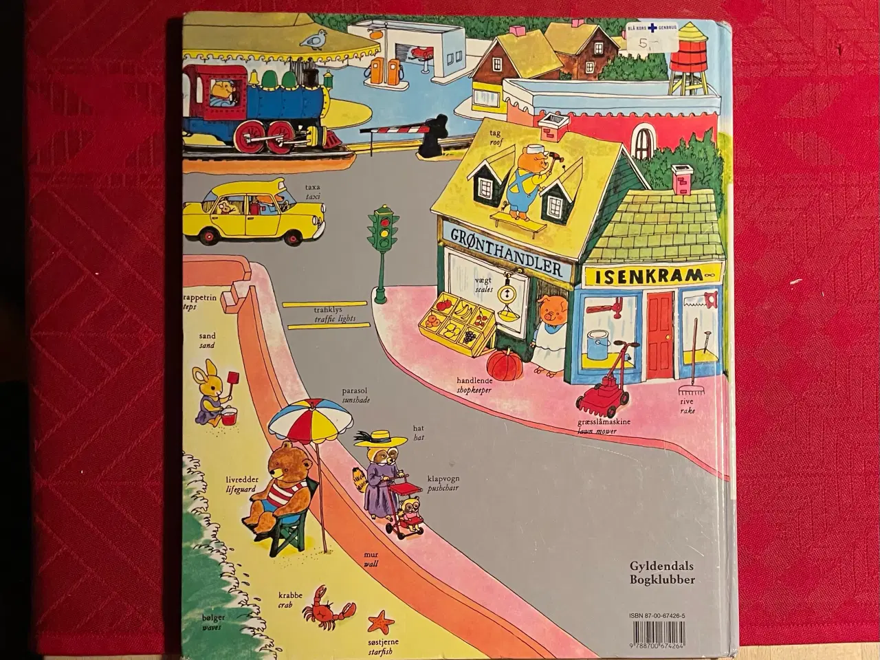 Billede 2 - Richard Scarry: min første ordbog, vi har så travl