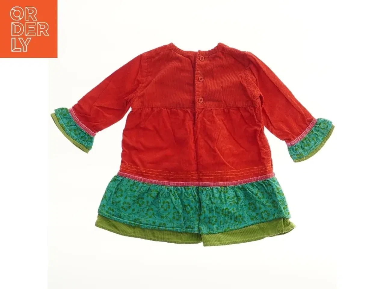 Billede 2 - Børnekjole med blomsterbroderi fra Me Too (str. 80)