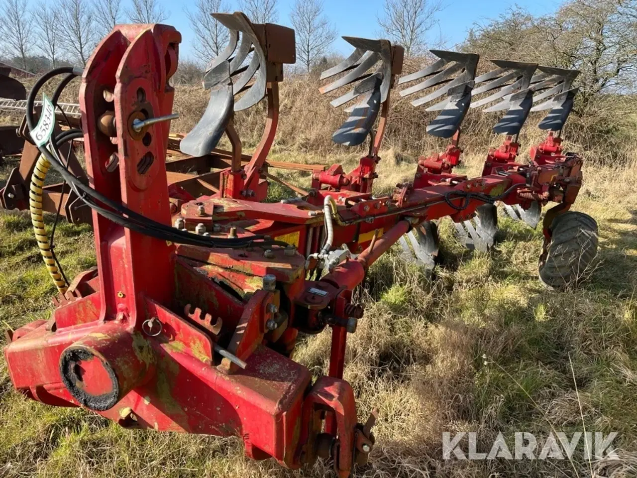 Billede 2 - Plov 5 + 1 furet Bovlund Regent GA 600 CX NS riste vendeplov