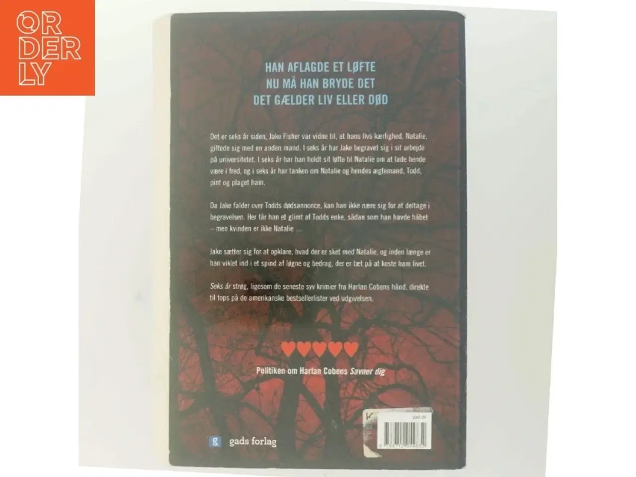 Billede 3 - Harlan Coben - Seks År fra Gads Forlag