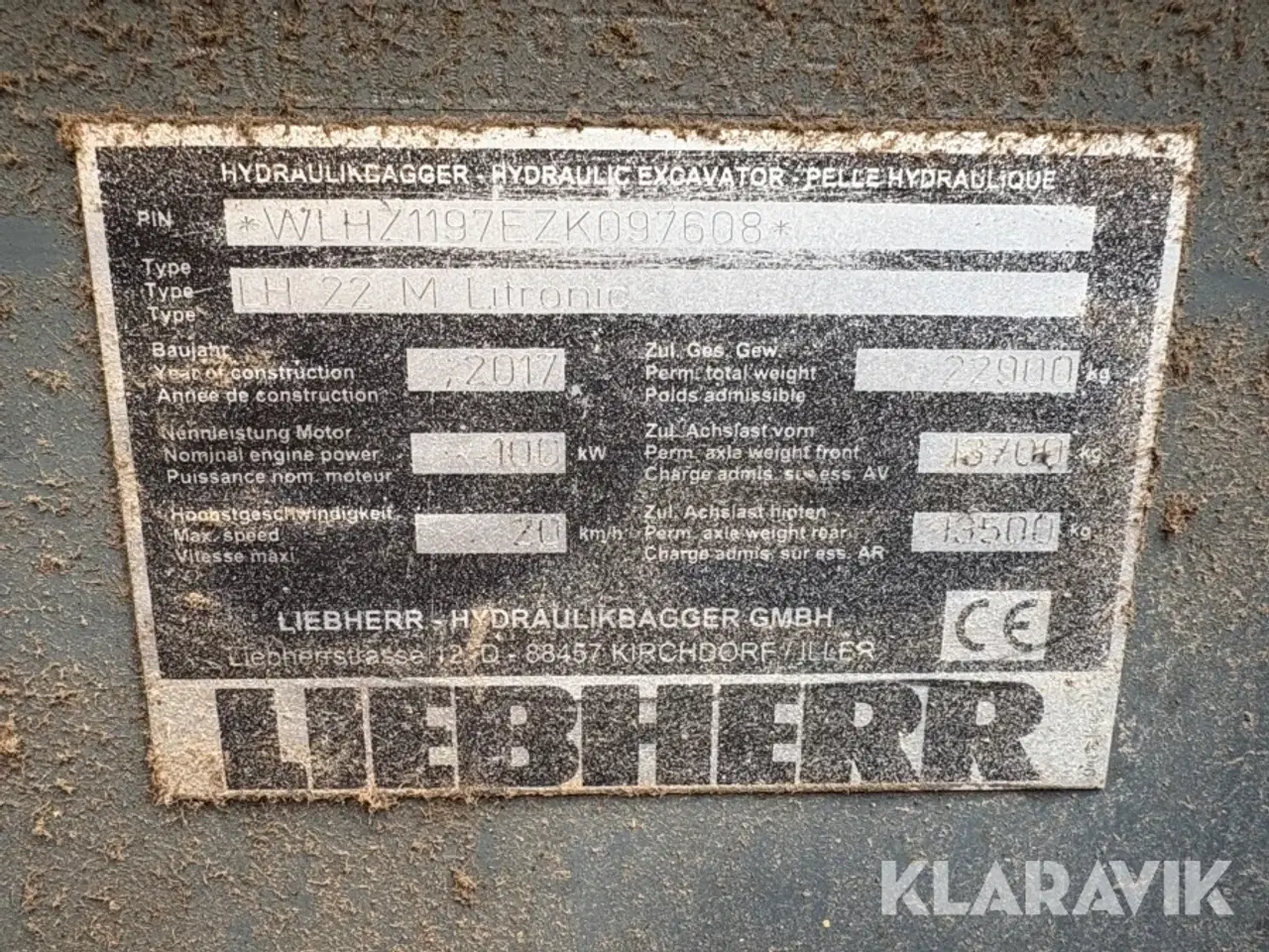 Billede 5 - Hjulgraver Liebherr LH 22 M Litronic