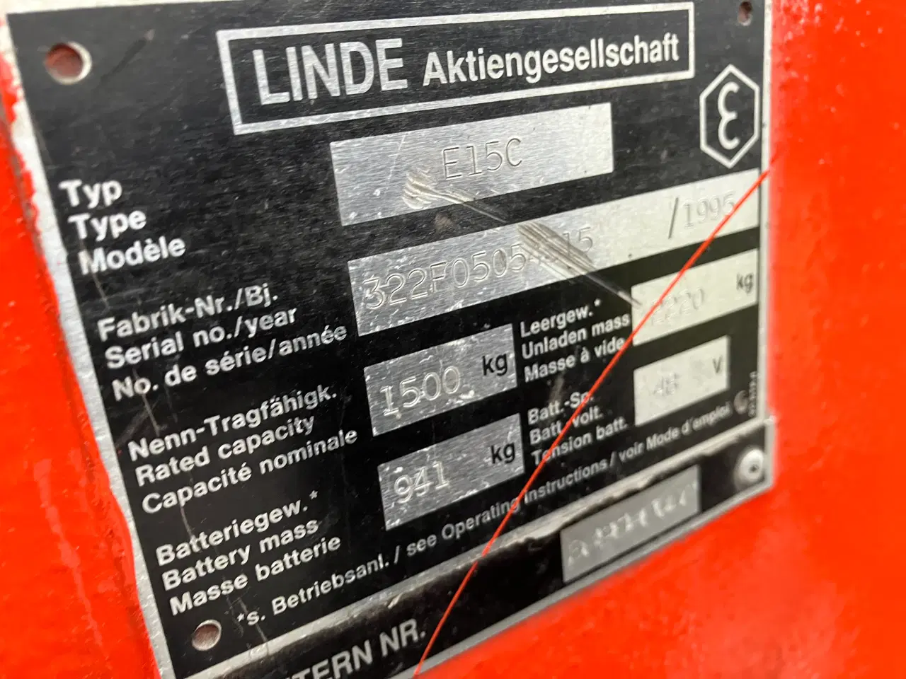 Billede 5 - Linde E15C