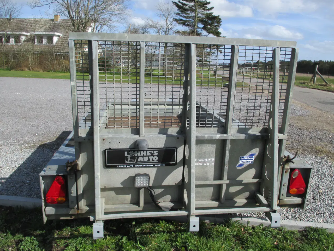 Billede 4 -  Ifoe Williams Maskintrailer med rampe 3500Kg