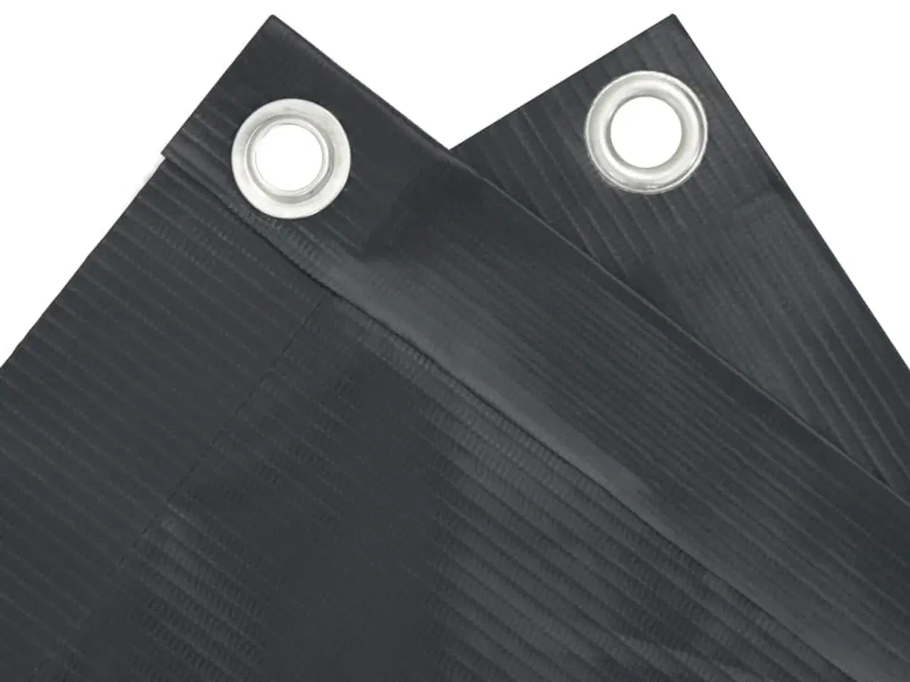 Billede 4 - Altanafskærmning 400x90 cm PVC antracitgrå