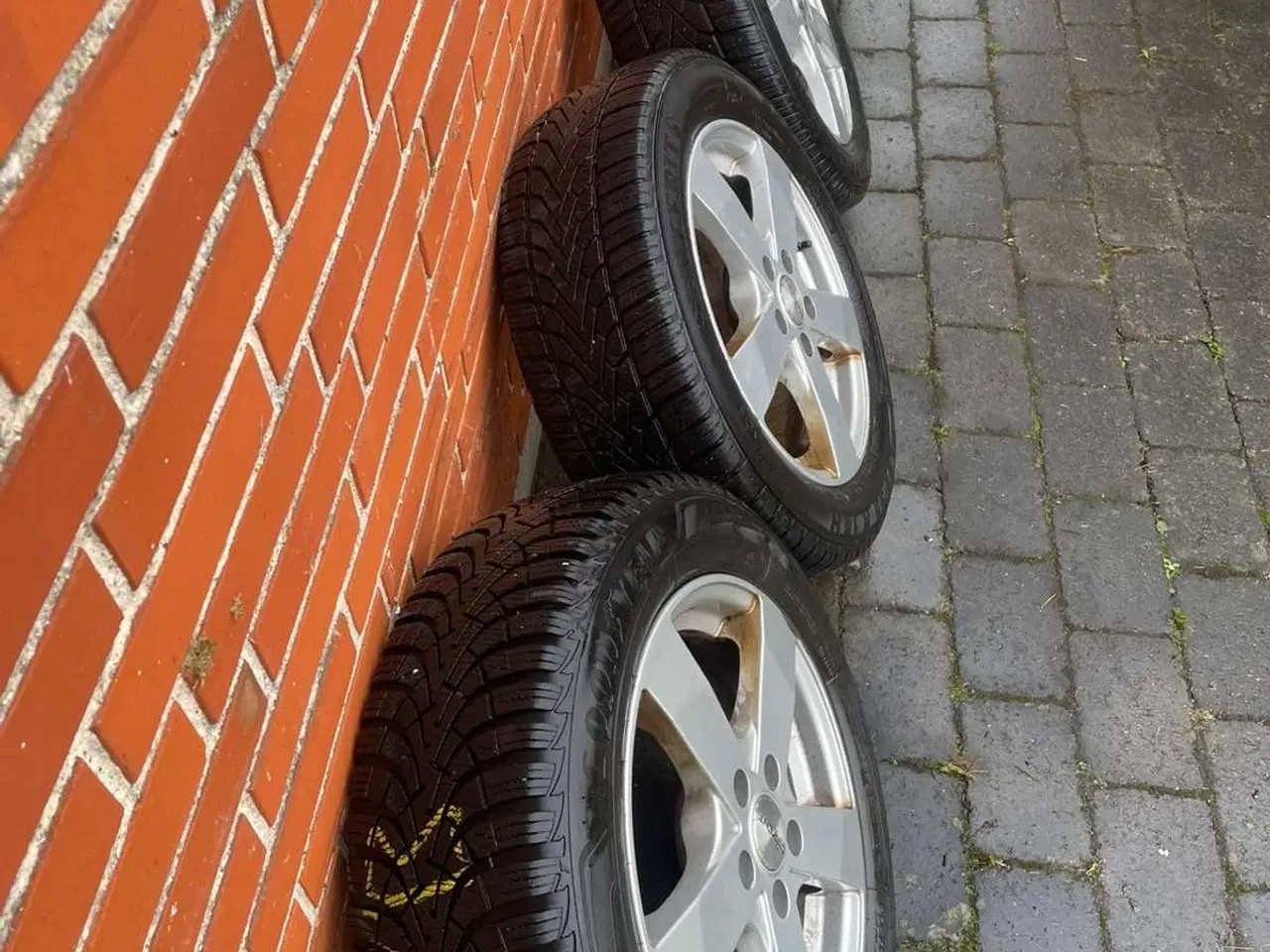 Billede 3 - 16” Peugeot/Citroën aluhjul med vinterdæk og TPMS