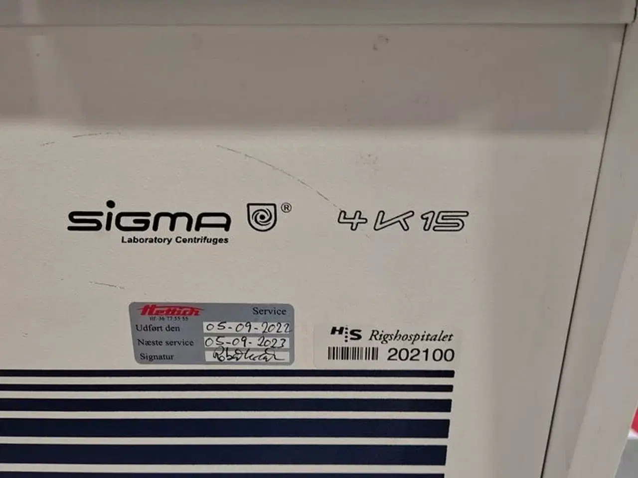 Billede 2 - Refrigirated table-top centrifuge SIGMA 4K15