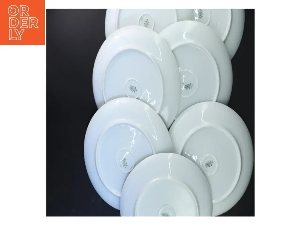 Billede 3 - Porcelænstallerkener Ø24 cm, 8 stk fra B&G. Løvfald (str. Ø 24 cm)
