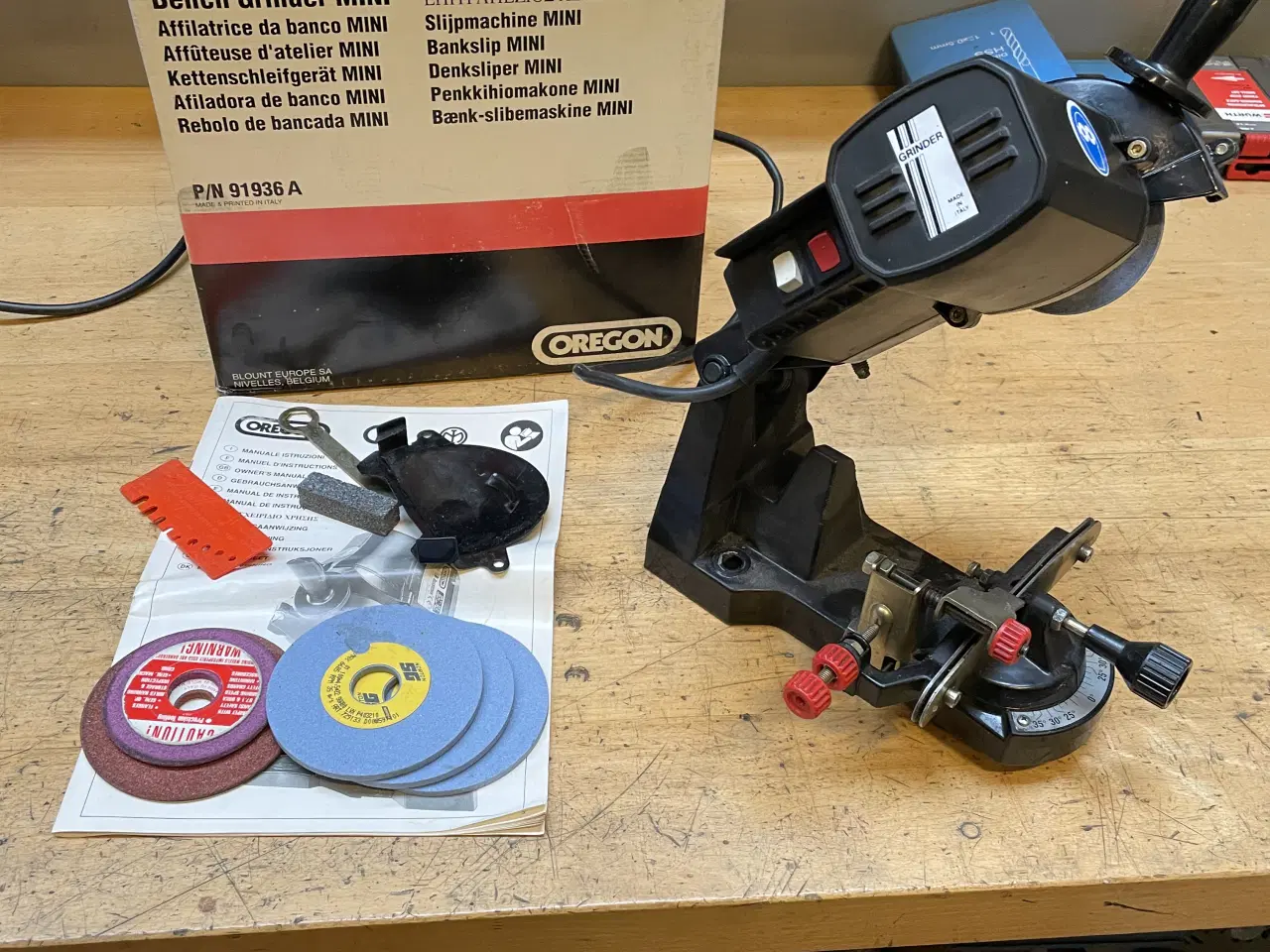 Billede 1 - Kædesliber til motorsav