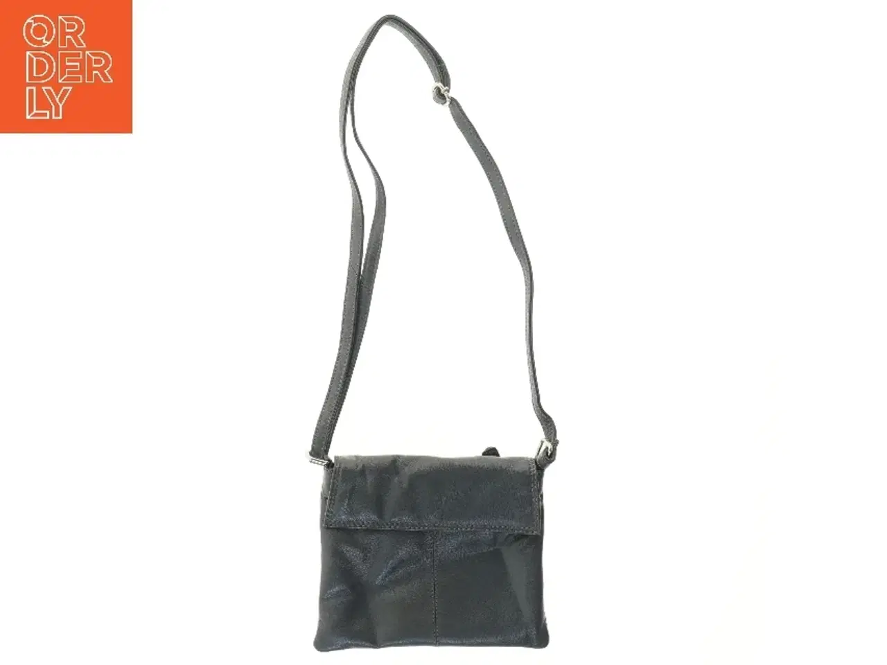 Billede 1 - Sort skuldertaske (str. 18,5x22 cm)