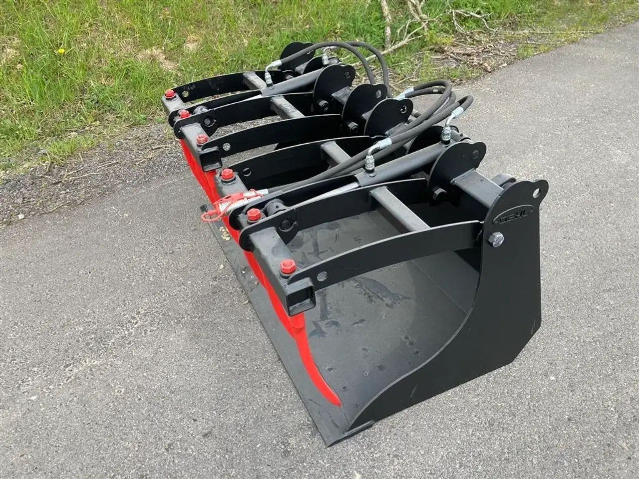 Billede 7 - MO 140 cm Siloklo 2 delt overfaldsgreb monteret med euroophæng