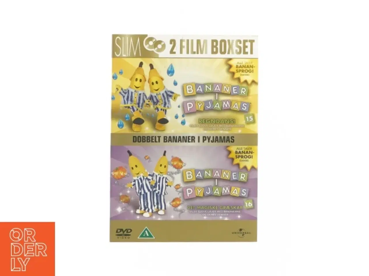Billede 1 - Dobbelt bananer i pyjamas (DVD) (2i1)