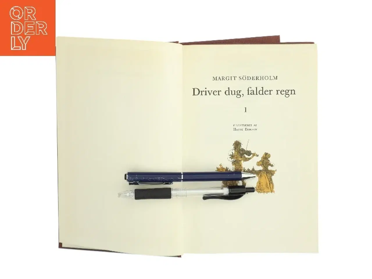 Billede 1 - Driver dug, falder regn af Margit Sderholm (Bog)