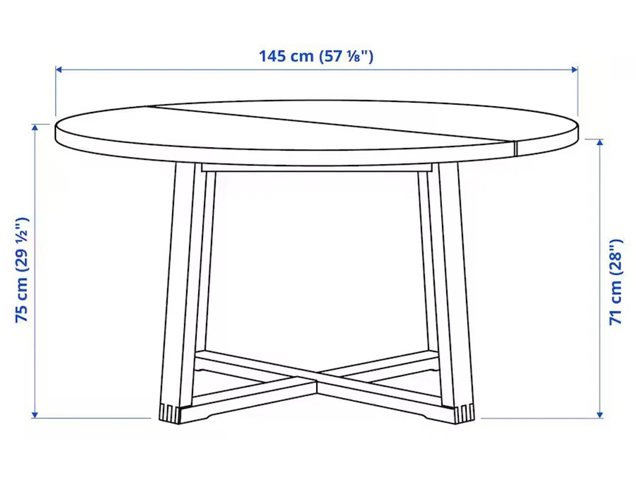 Billede 5 - Oak dining table