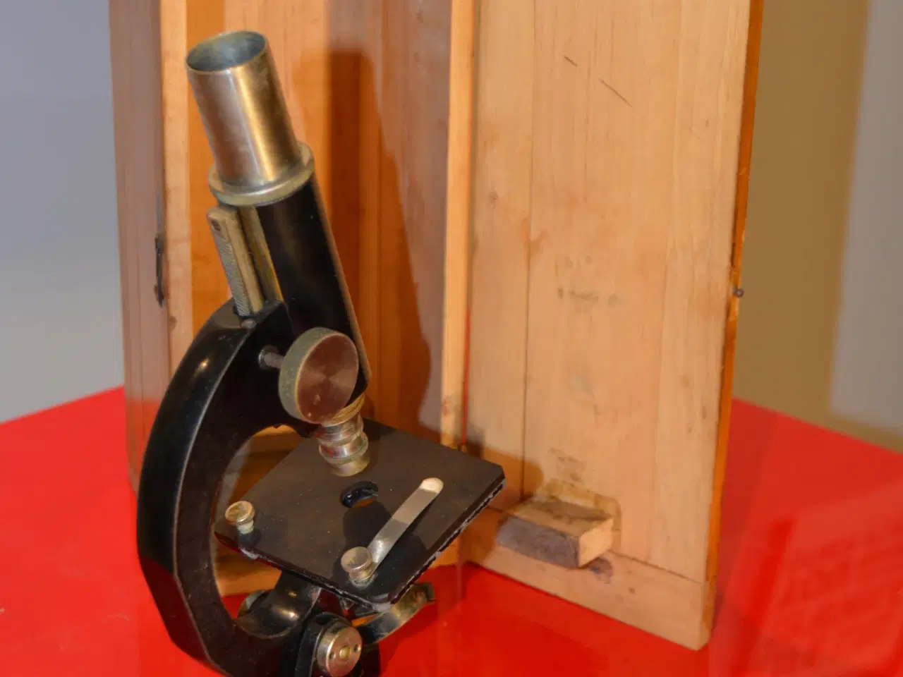 Billede 5 - Antik mikroskop:  -  (100 år +)