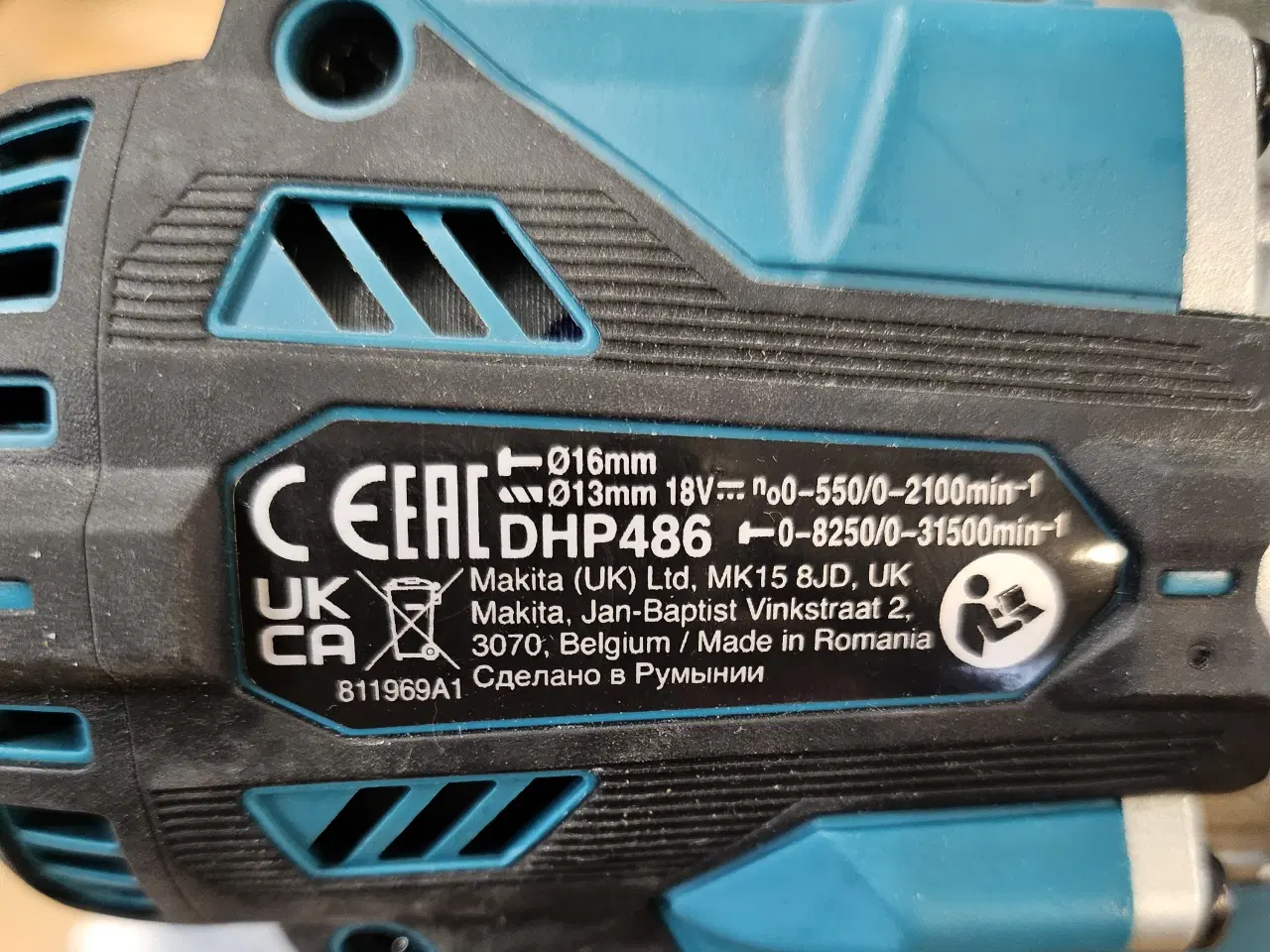 Billede 1 - Makita Skruemaskine DHP486