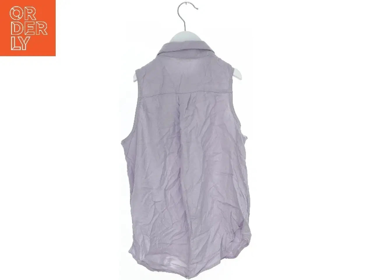 Billede 2 - Ærmeløs skjorte med broderi fra H&M (str. 146)